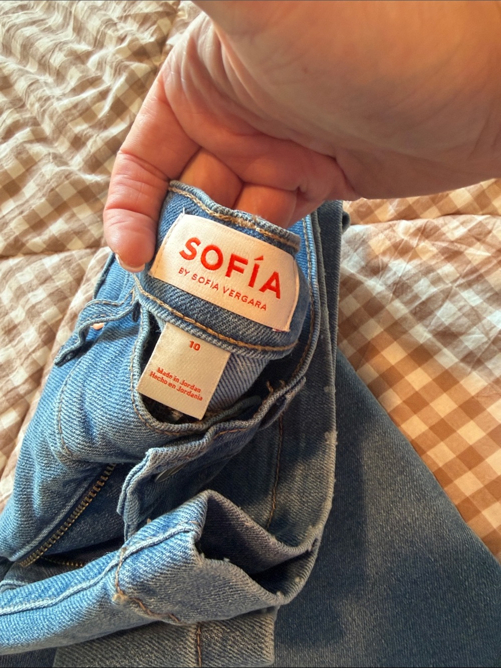 sofia by sofia vergara Medium Blue Flare Jeans - Picture 3 of 3